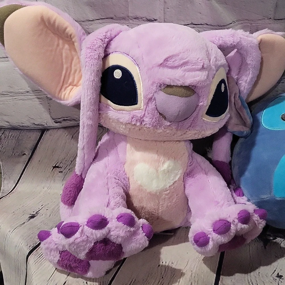 Disney Stitch and girfriend Angel Plush